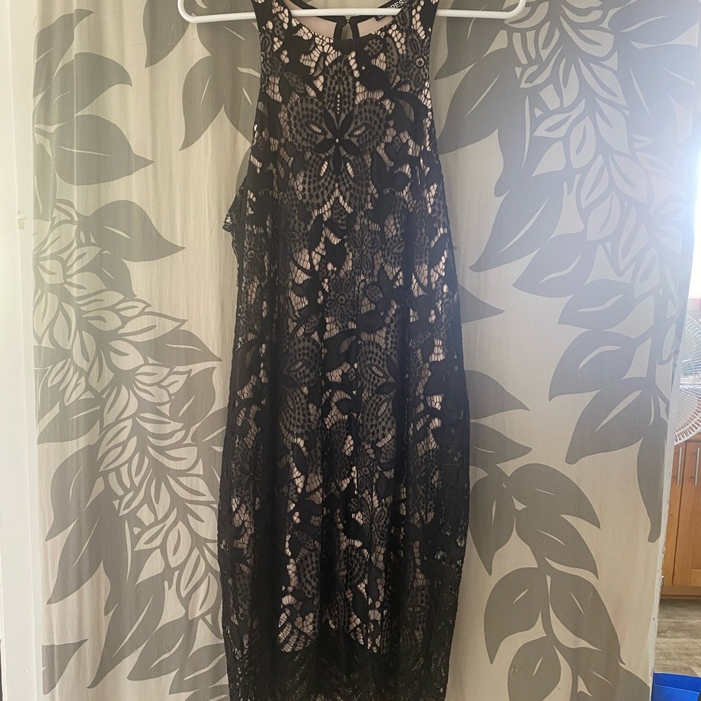 Express brand black lace dress